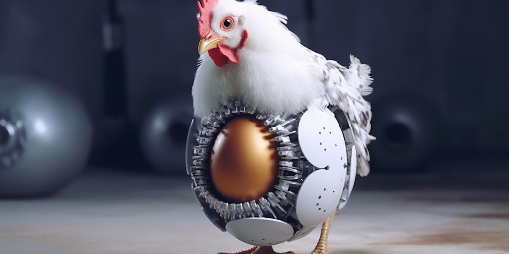 AI Answers the Age-Old Question: What Came First, the Chicken or the Egg?