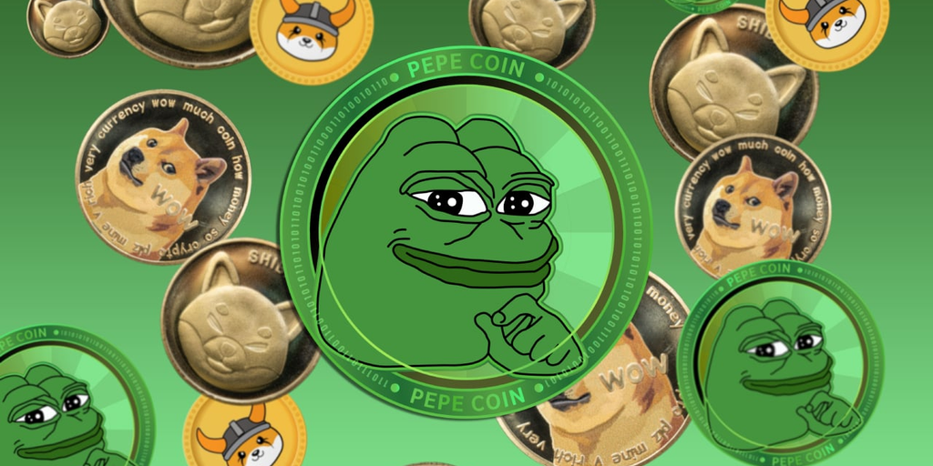 Meme Coins PEPE, SHIB Plummet More Than 20% Over the Week