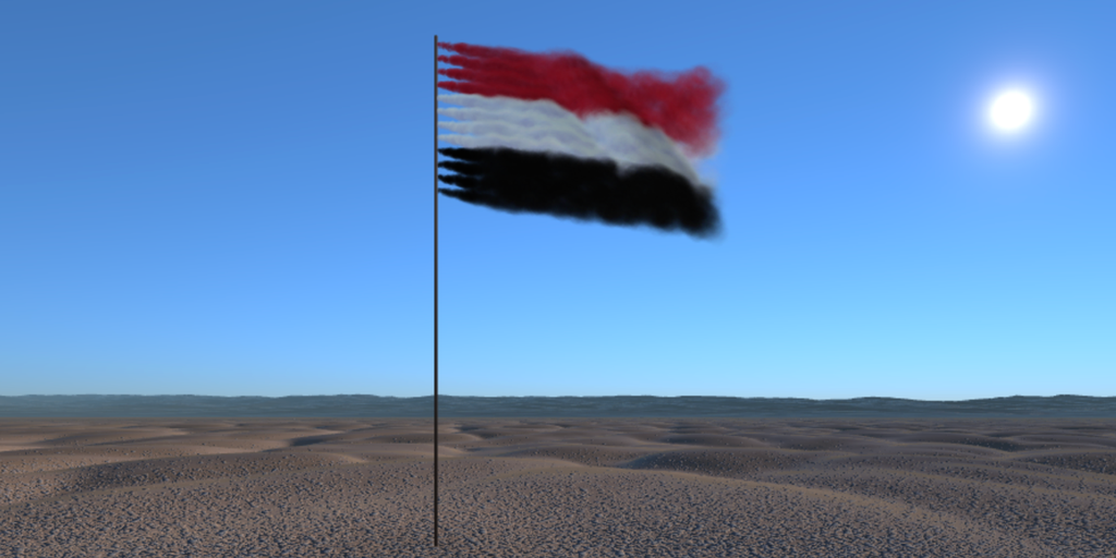 John Gerrard's 'World Flag' Art Blocks Drop Points the Finger at Nationalism
