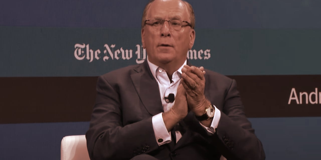 BlackRock CEO Larry Fink: Crypto Will 'Transcend Any One Currency'