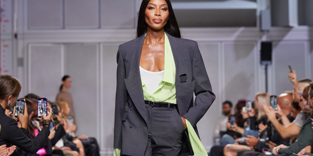 Naomi Campbell Debuts Humane AI Pin at Coperni’s Paris Fashion Week Show