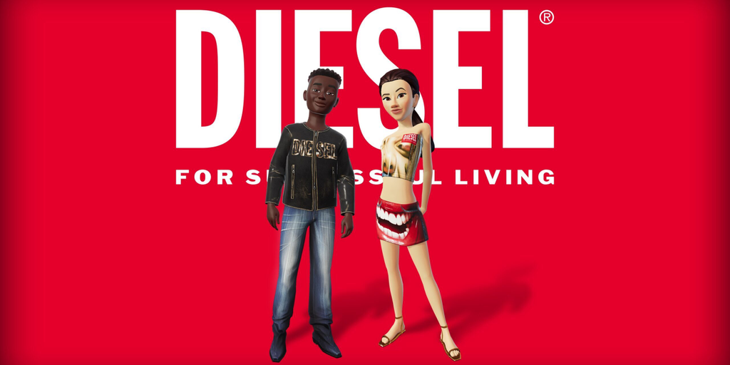 Diesel Debuts Digital Apparel for Meta Avatars With DressX