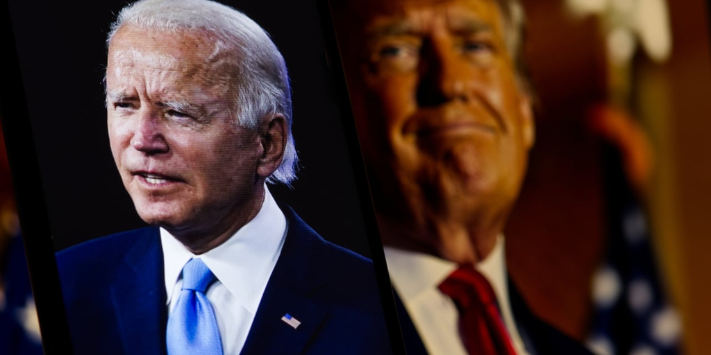 Trump Meme Coins Rise as Biden Bows Out of 2024 US Presidential Race