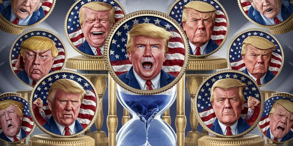 Trump Meme Coins Fall as Former President Gets Fraud Bond Reduced to 5M