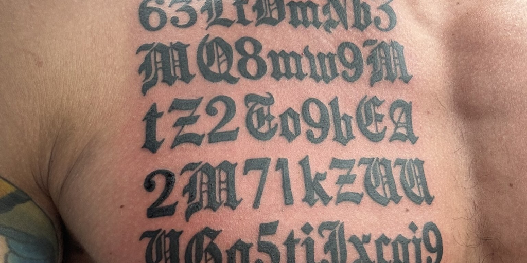 Man Gets Meme Coin Address Tattooed—But There's a Typo