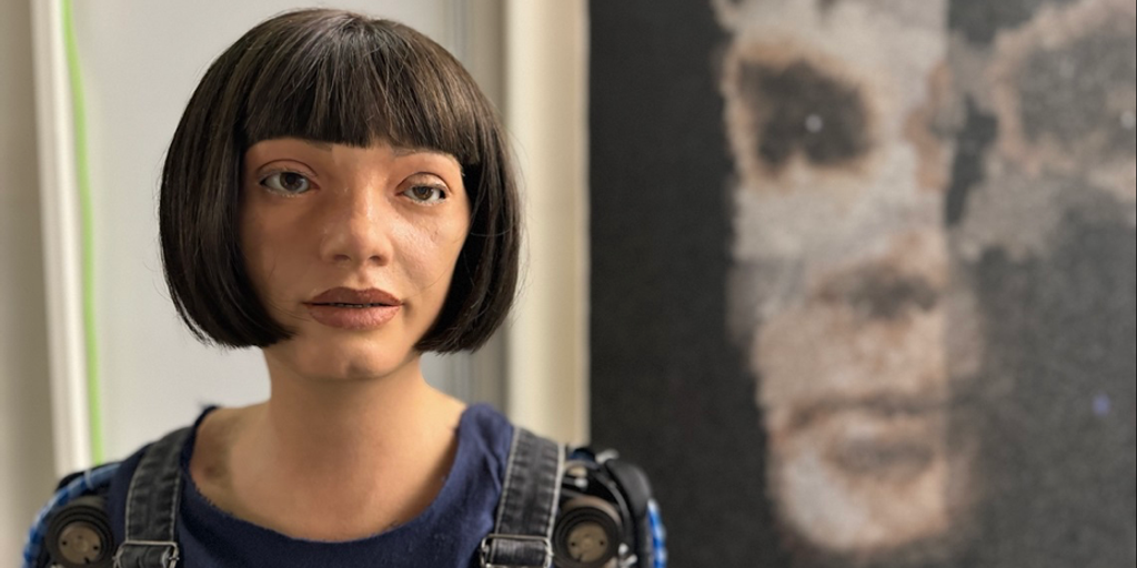 Sotheby's to Auction 'A.I. God' Alan Turing Portrait by Robot
