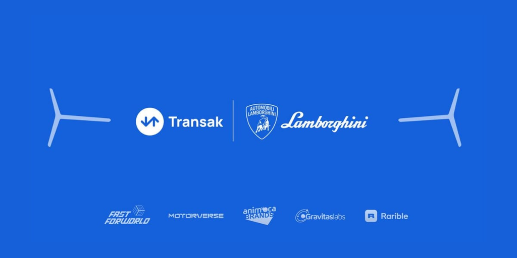 Transak to Facilitate NFT Checkout for Lamborghini