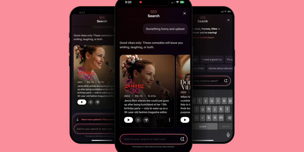 Netflix Is Including Generative AI Search and a TikTok-Model Feed – Decrypt