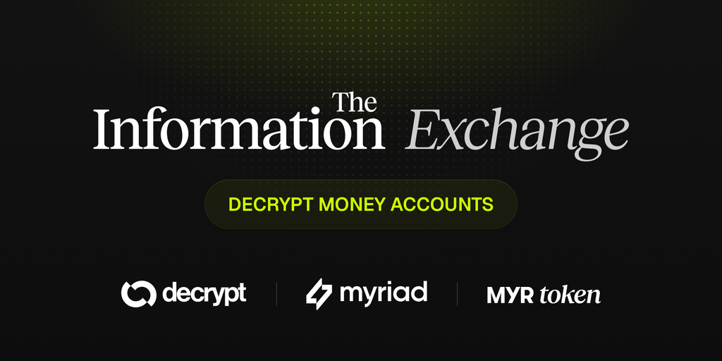 Decrypt Money Accounts on Solana to Power The Information Exchange