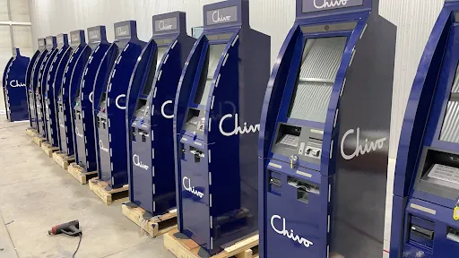Cajeros automáticos de Bitcoin marca Chivo en El Salvador. Fuente: Twitter