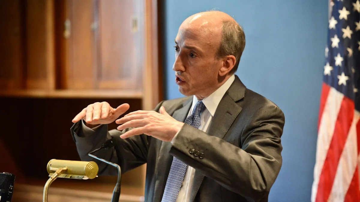 Departing SEC Chair Gary Gensler Slams Crypto Again—But Says Bitcoin Is Different