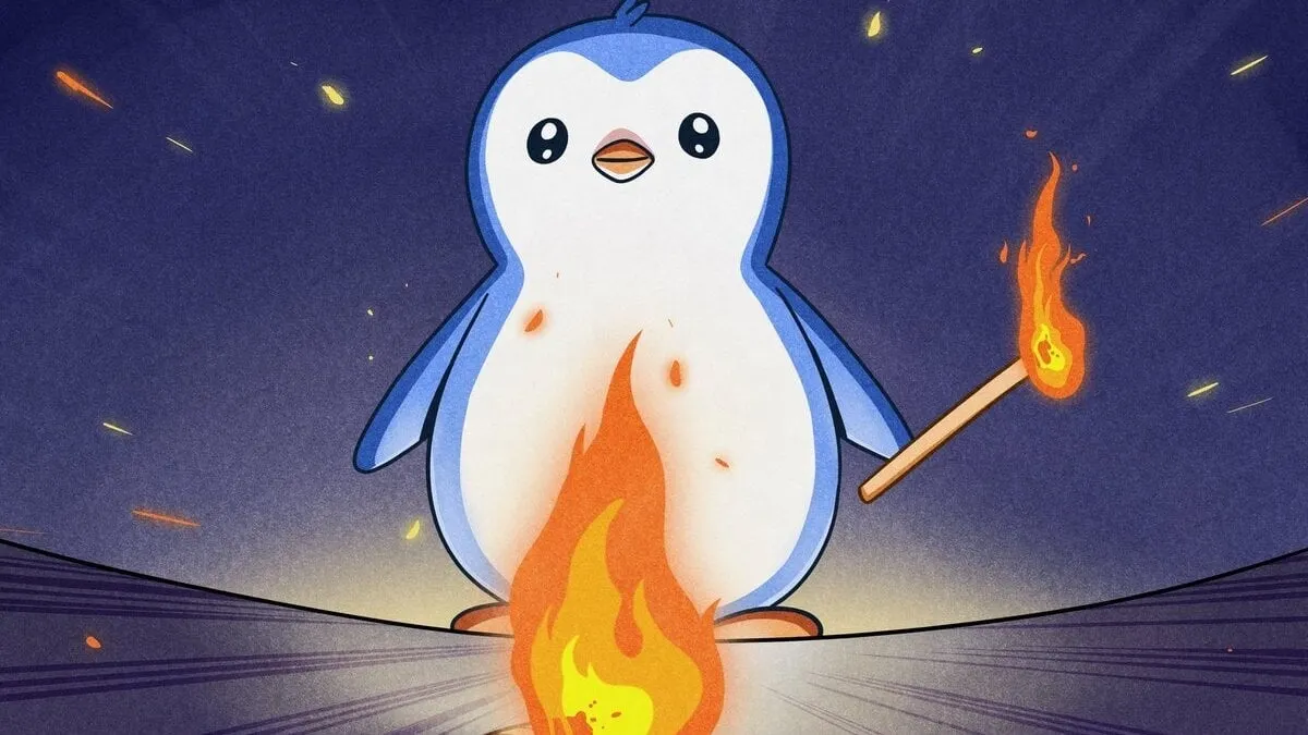 PENGU Price Falls as Pudgy Penguins Burn Over $150 Million in Solana Tokens