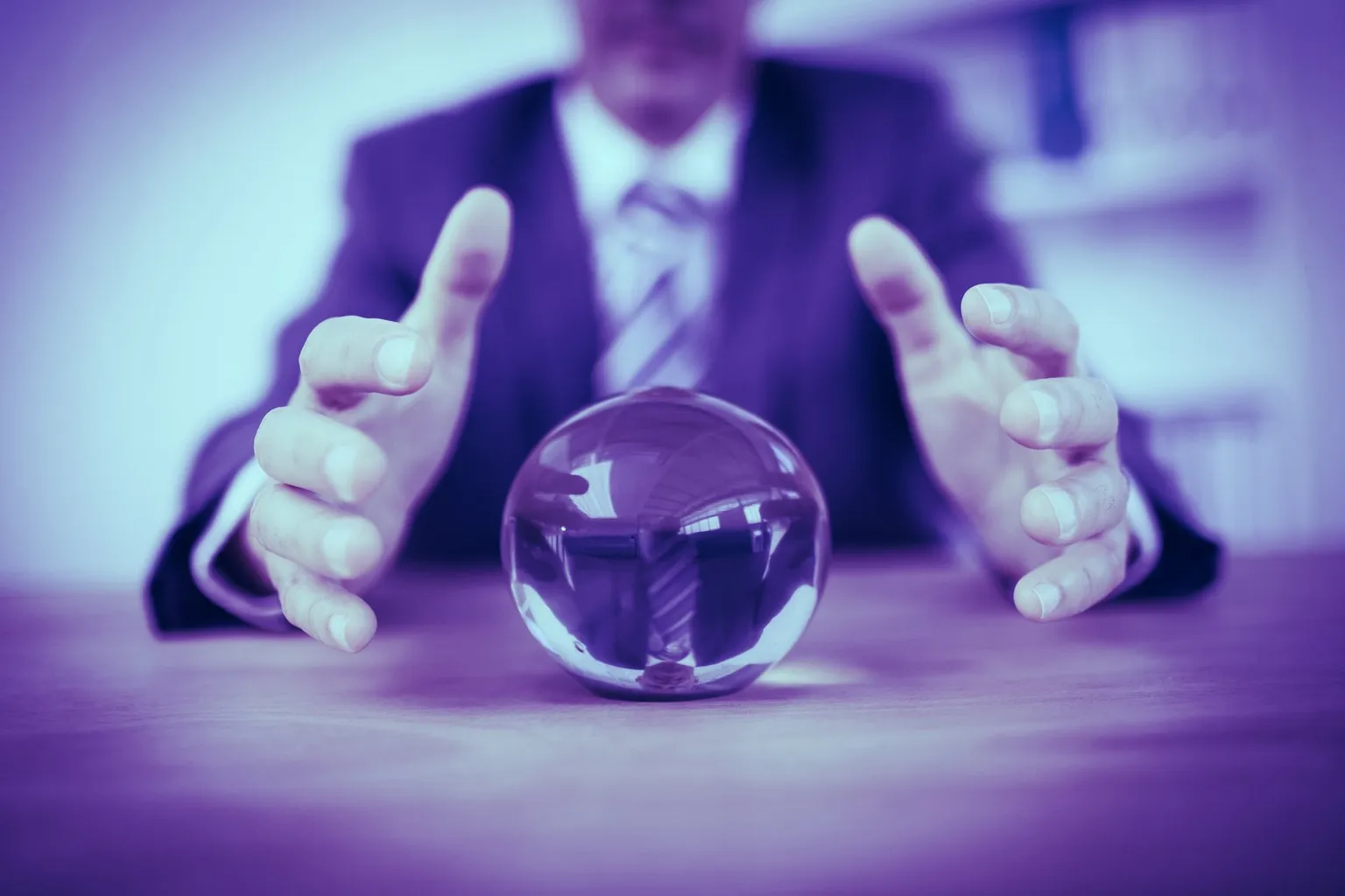 The next best thing to a crystal ball? Sentiment analysis. PHOTO CREDIT: Shutterstock
