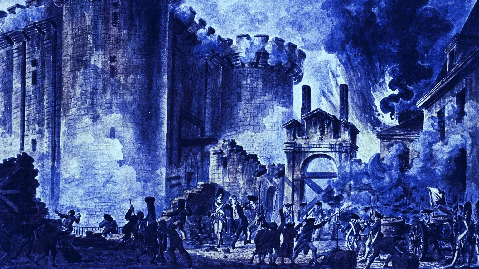 After the French Revolution, the SEC deemed the promise of liberté, égalité, and fraternité an unregistered security. PHOTO CREDIT: National Library of France