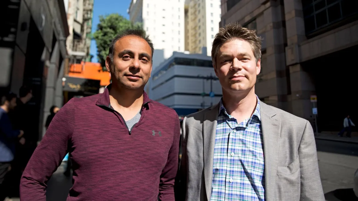 Humayun Sheikh and Toby Simpson, founders of Fetch.AI, are gambling their future on connecting AI and Blockchain