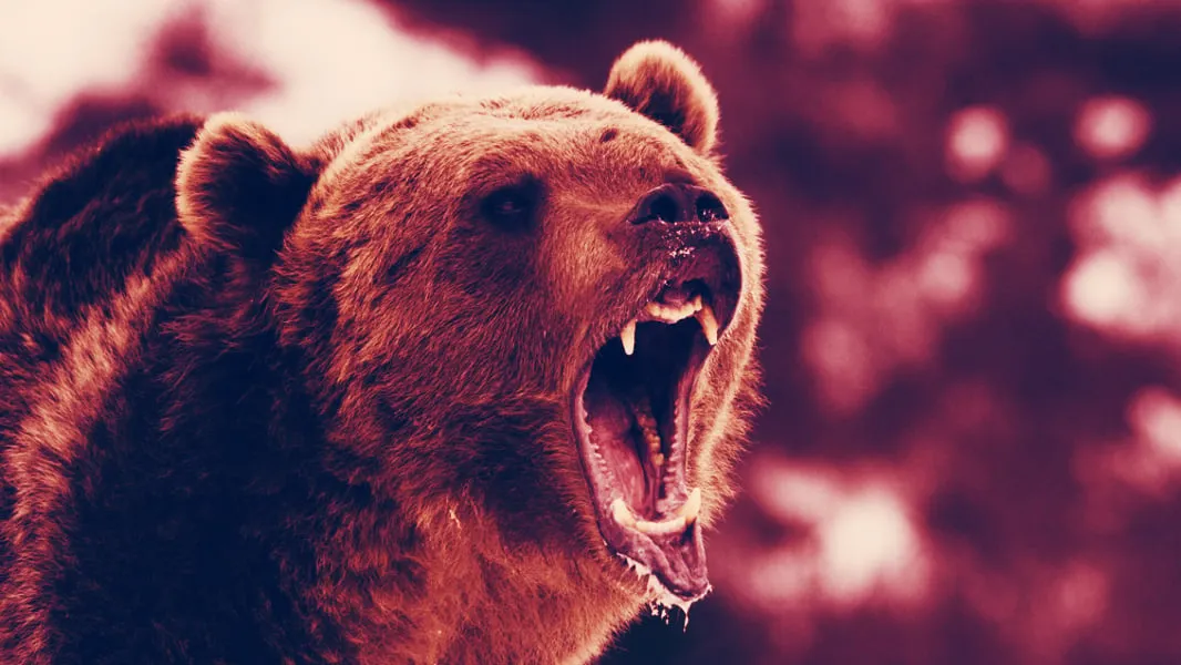 Beark market grips crypto. Photo Credit: Shutterstock