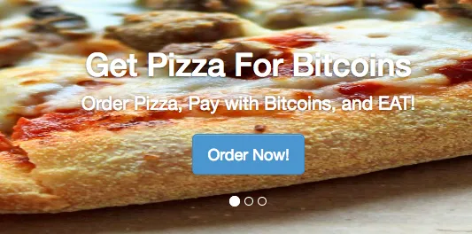 buy pizza with bitcoin and 49 cryptocurrencies