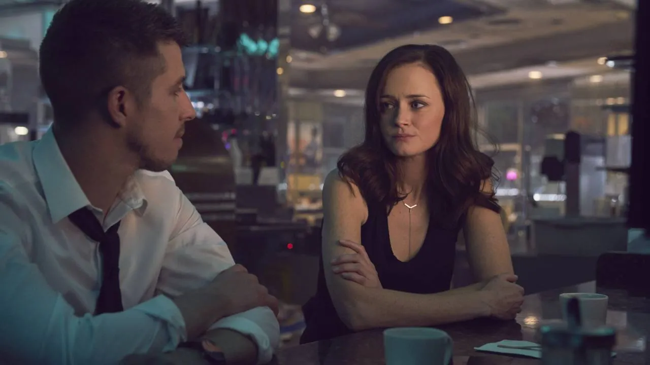 Beau Knapp and Alexis Bledel in Crypto (2019)