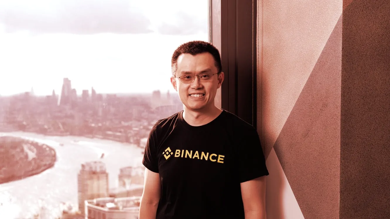 Binance CEO Changpeng Zhao.