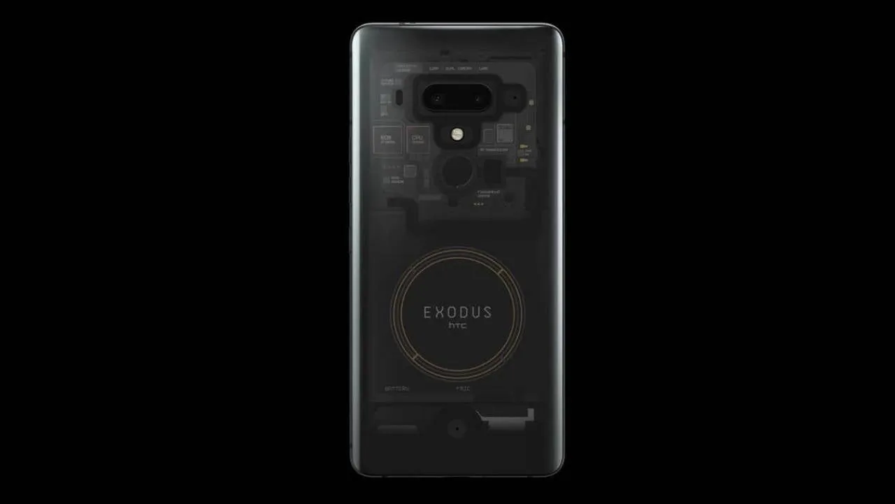 HTC Exodus cryptophone