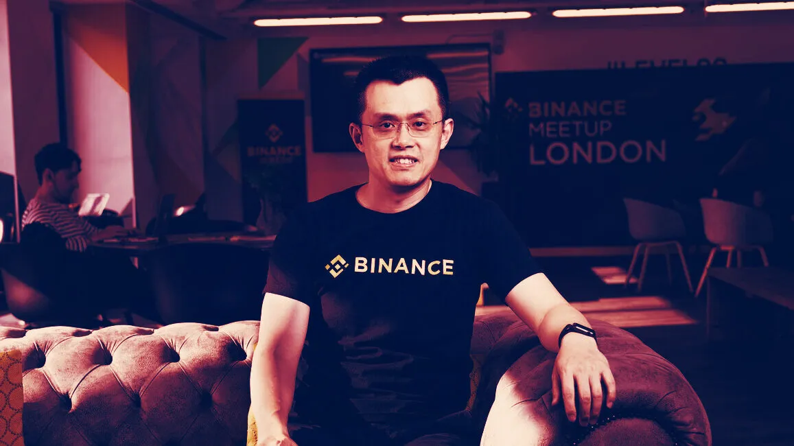 Binance CEO Changpeng Zhao. Image: Decrypt