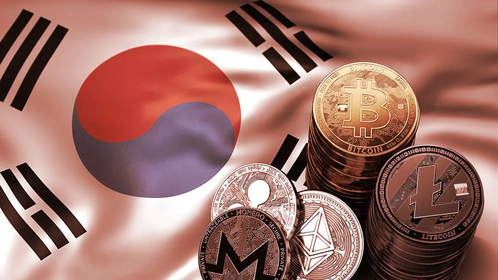 South Korea and crypto. Image: Shutterstock