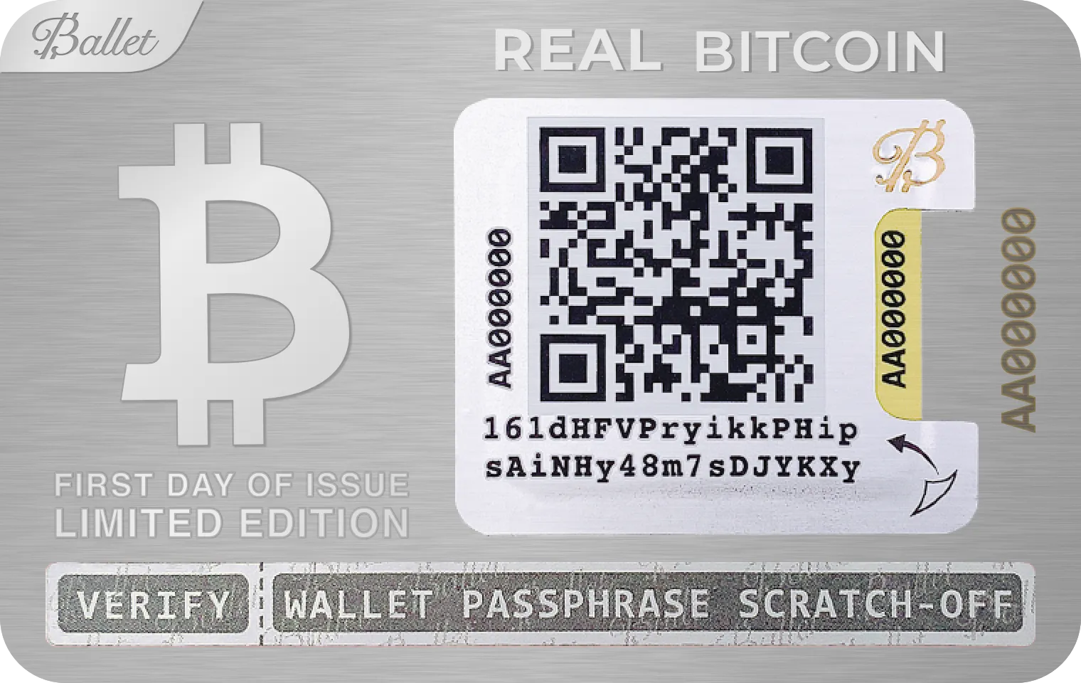 Bobby Lee metal crypto wallet