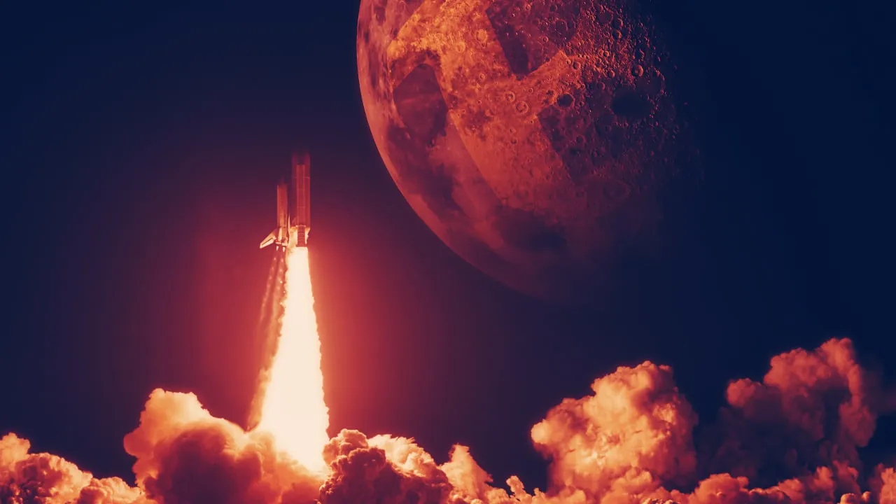 Cryptocurrency projrects often speak of going to the moon. Image: Shutterstock
