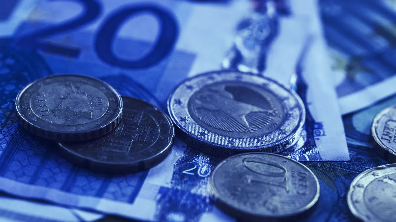 A few euros. Image: Shutterstock.