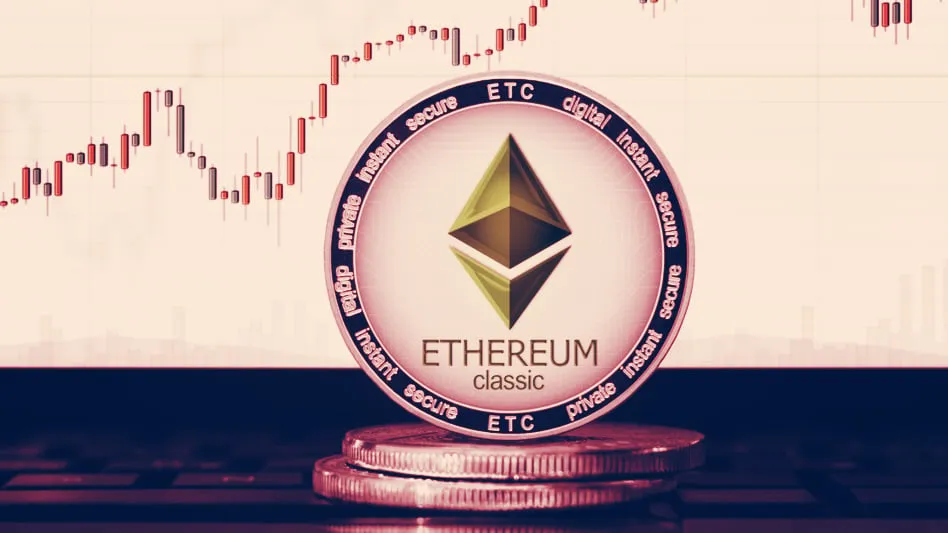 Could Ethereum Classic work its way back to the top 10? Image: Shutterstock.
