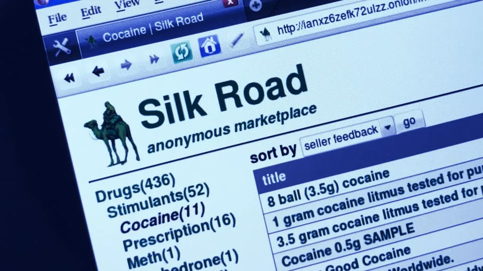 The Silk Road was once used to buy drugs with Bitcoin. Image: Shutterstock.