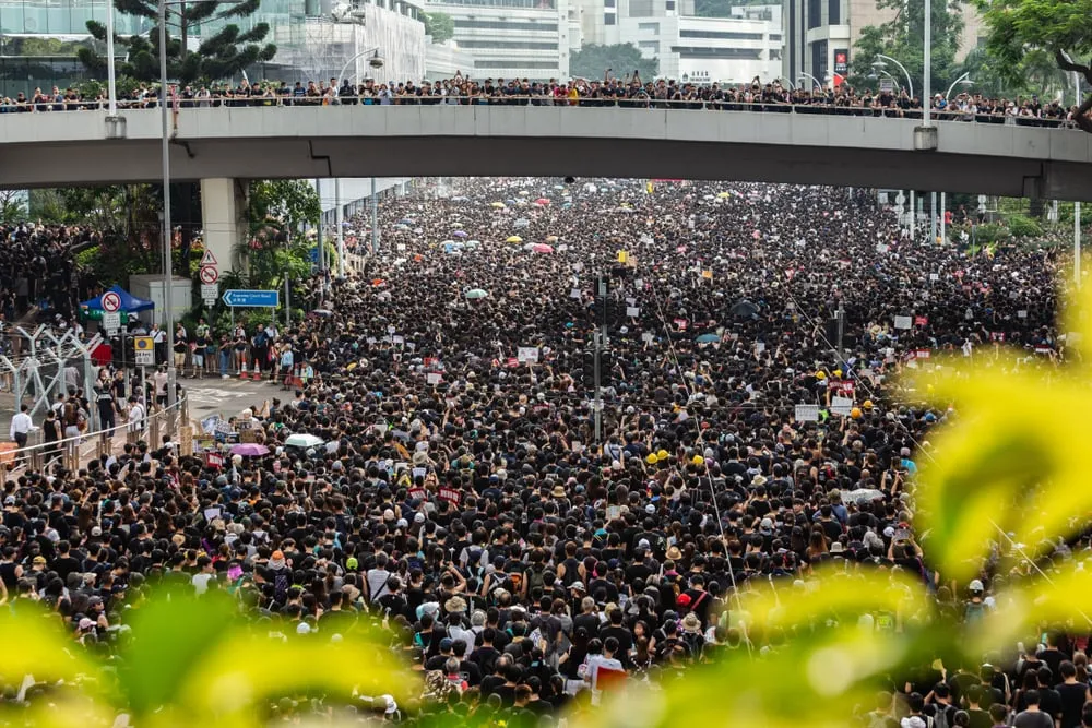 Last year's Hong Kong protests