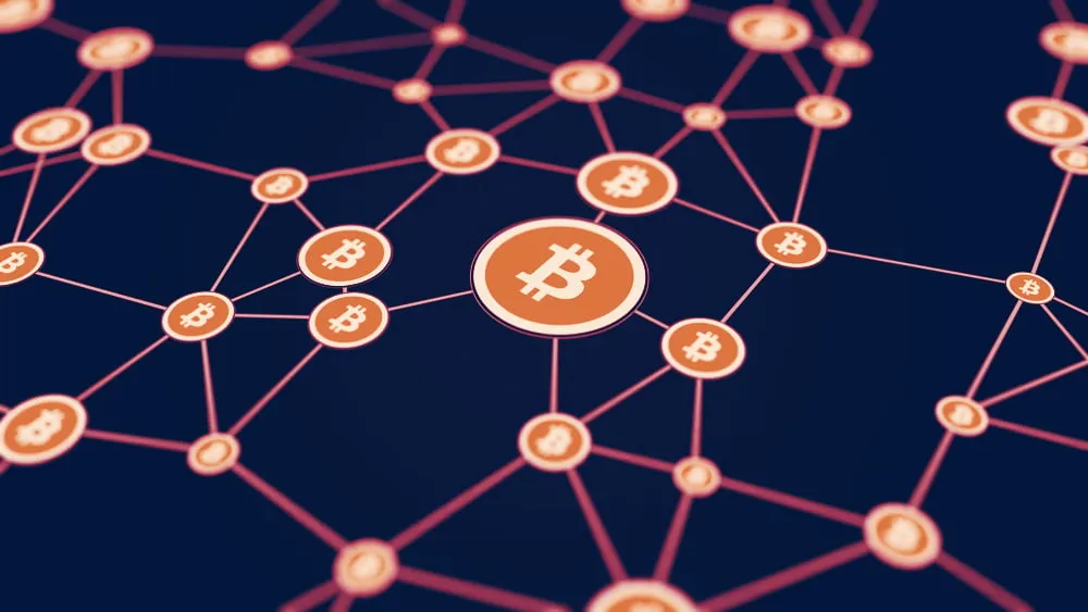 Bitcoin is sent across a peer-to-peer network. Image: Shutterstock.