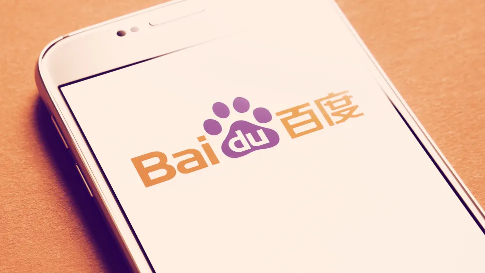 Baidu's cryptocurrency is now live. image: Shutterstock