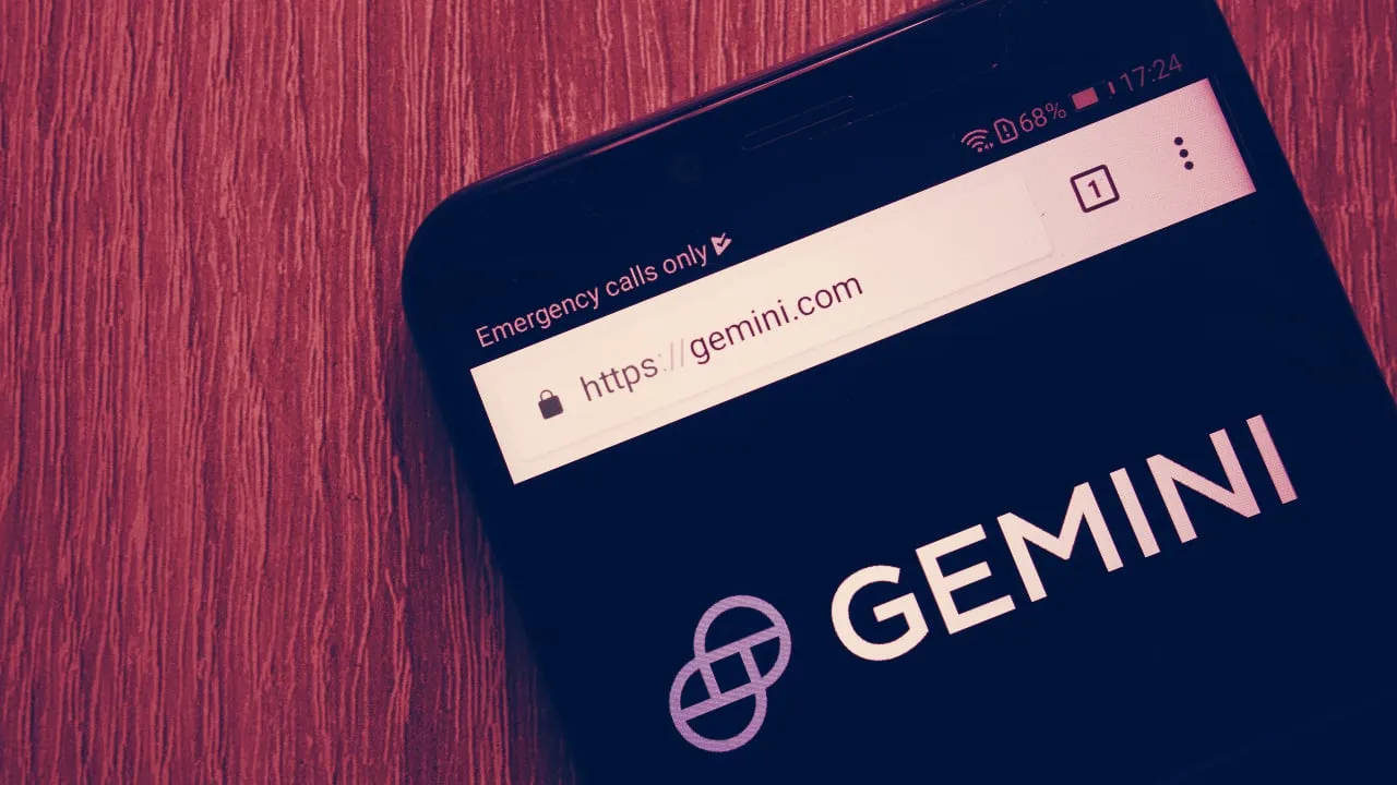 Gemini is a crypto exchange based in New York. Image: Shutterstock