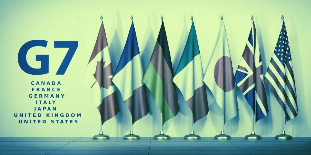The countries in the G7 take turns hosting the annual event. Image: Shutterstock.