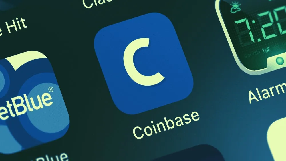 Coinbase es una app para comprar, vender y almacenar criptomonedas. Imagen: Shutterstock.