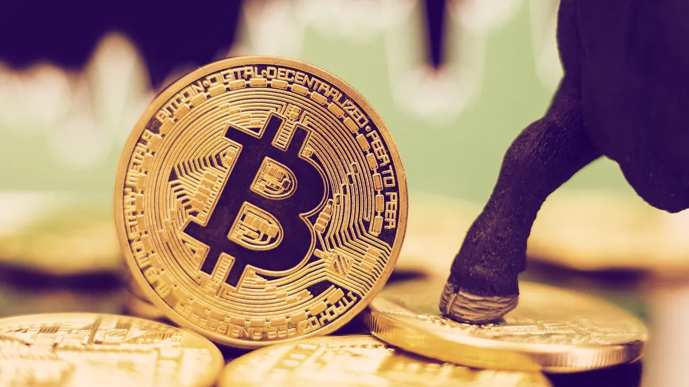 Bitcoin price breaks upwards. Image: Shutterstock.