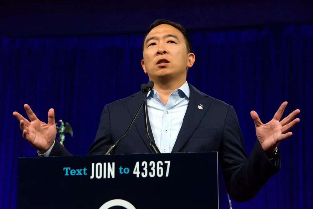 andrew yang wants to be president