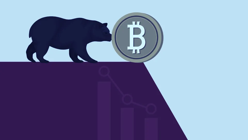 Bitcoin tries to stay up despite the bearish pressure. Image: Shutterstock.
