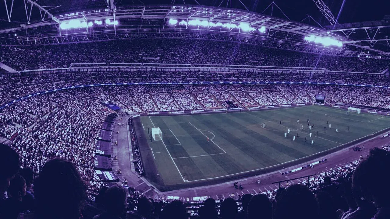 A football match at Wembley Stadium, UK (Image: Unsplash)