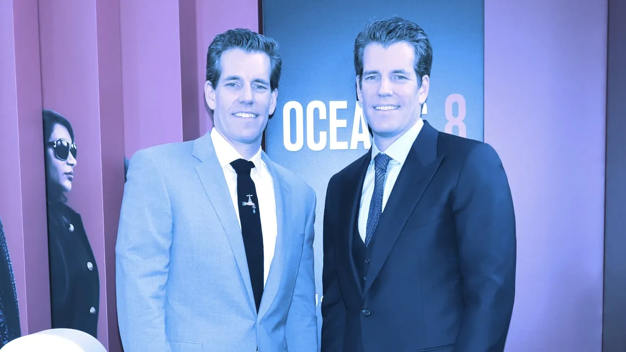 The Winklevoss twins have invested heavily into Bitcoin and the wider crypto industry. Image: Shutterstock.