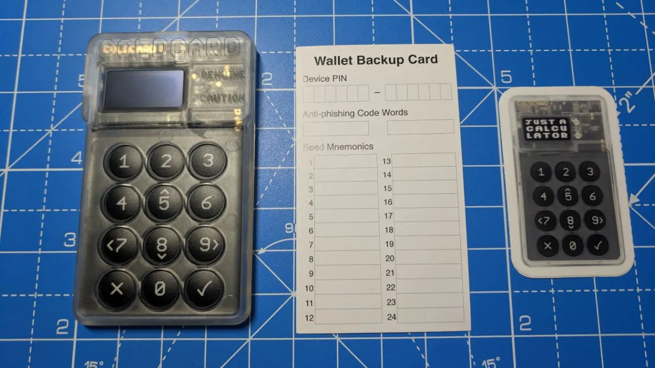 Coldcard Mk3 wallet review Maximum security for your Bitcoin Decrypt