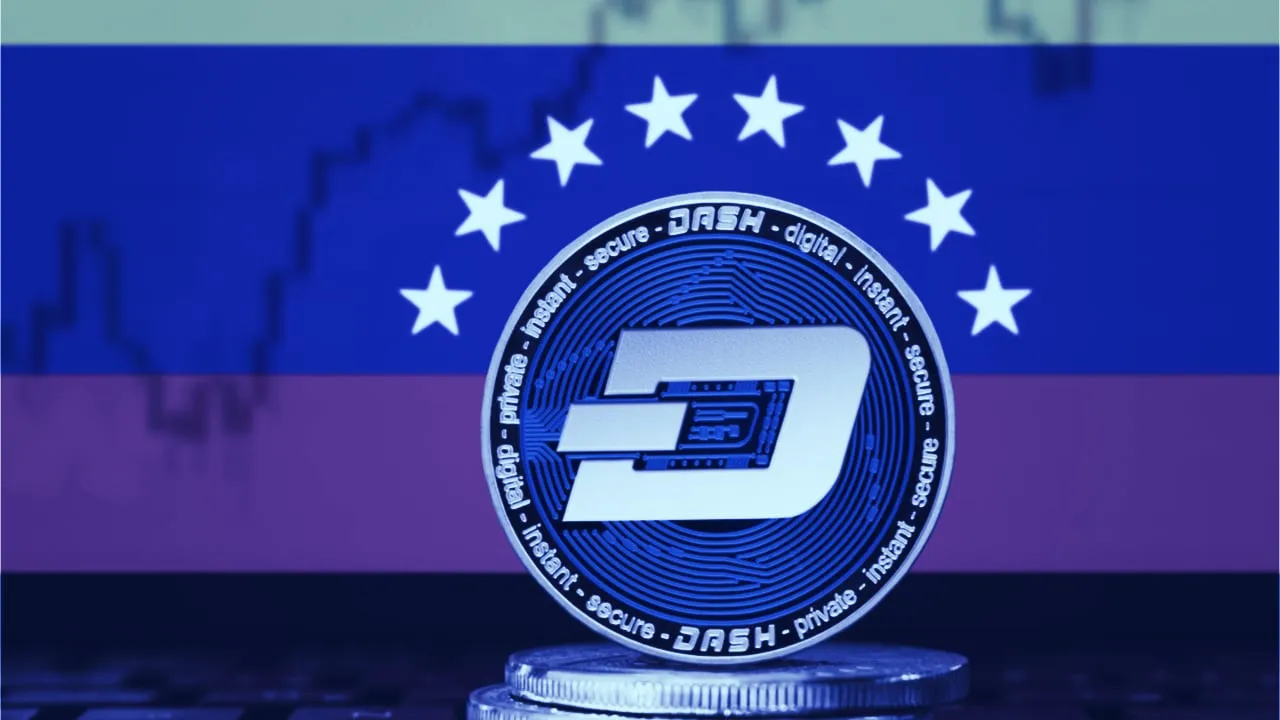 Dash is up nearly 5% in the last 24 hours.