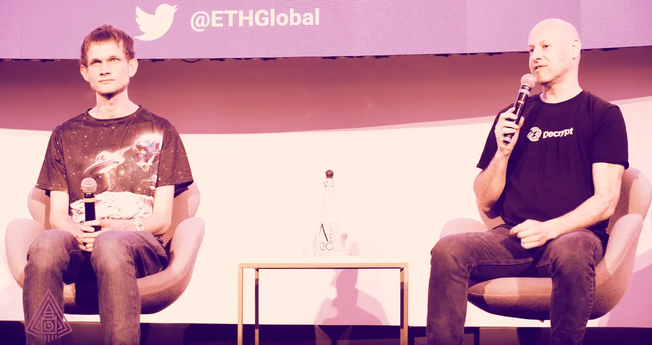Buterin and Lubin gaze into the crystal ball. IMAGE: Shutterstock. 