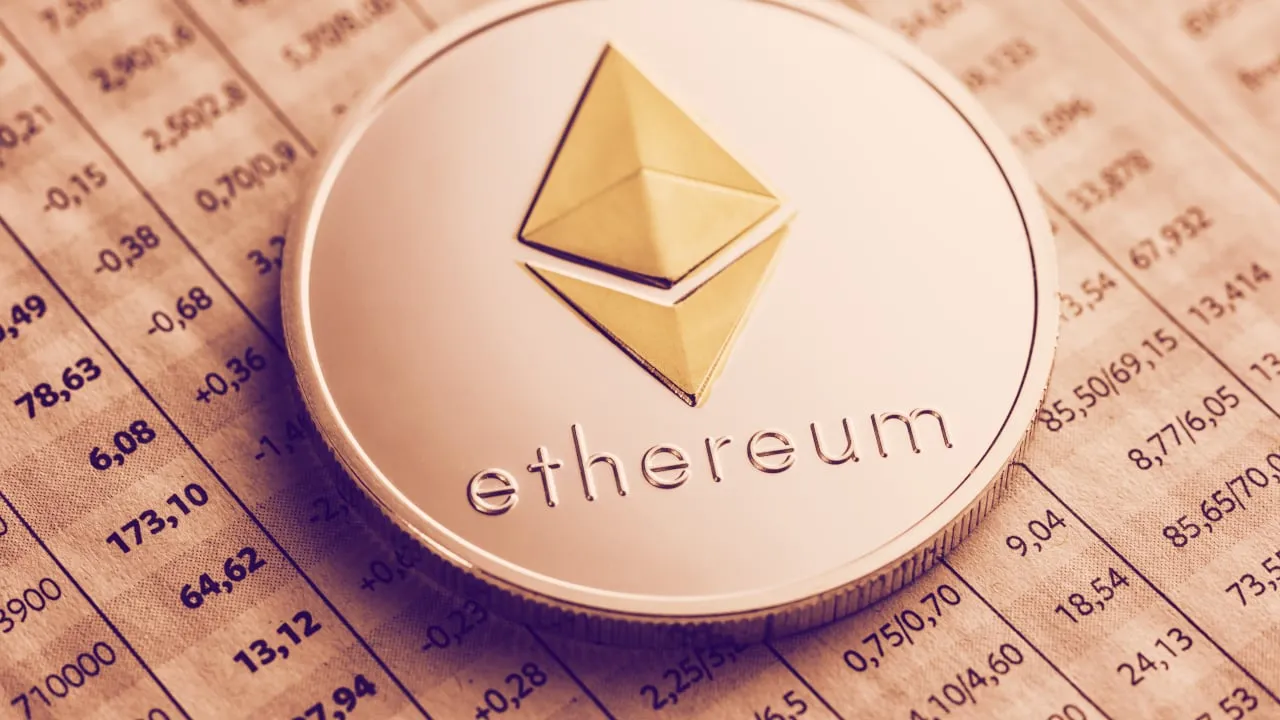 Ethereum is the second biggest coin by market cap. Image: Shutterstock.