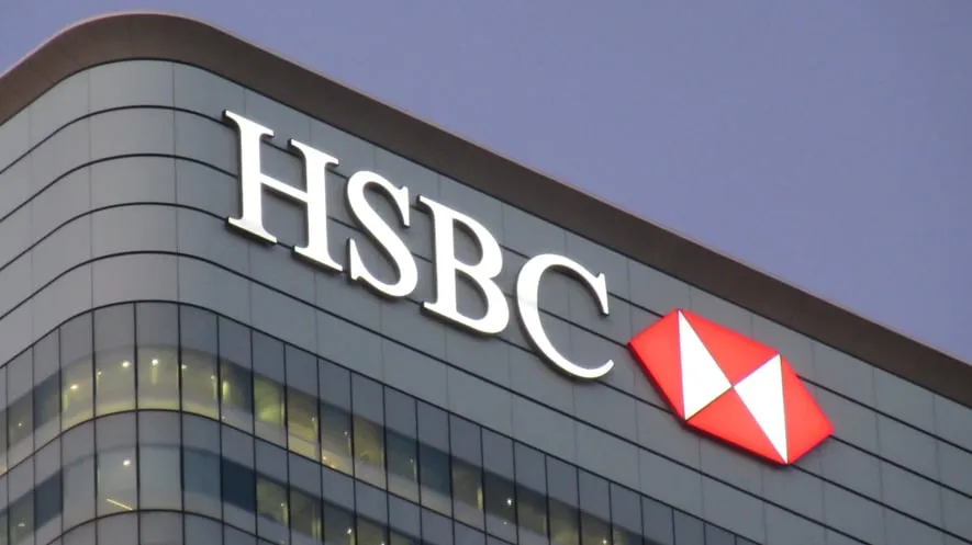 The HSBC bank logo