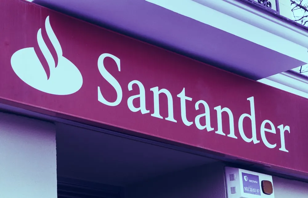 Banco Santander. Imagen: Shutterstock.