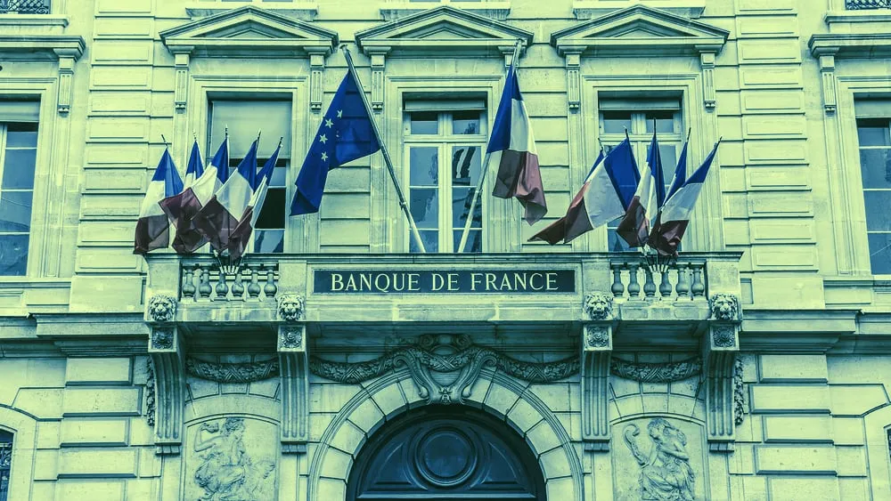 France's central bank is pushing forward towards a digital euro. Image: Shutterstock.