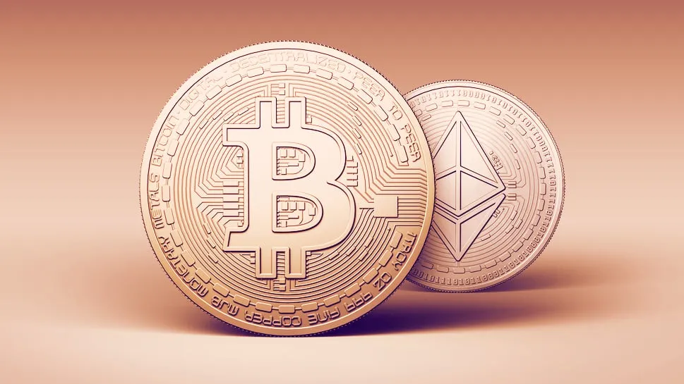 Bitcoin and Ethereum are the top two cryptocurrencies. Image: Shutterstock.